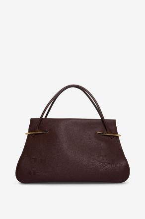 Givenchy Trapezf&ouml;rmige Handtasche aus genarbtem Leder Pinch Large