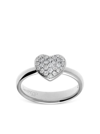 Leo Pizzo 18K white gold Amore diamond ring - Silver