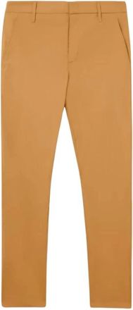 Dondup Pantalone Alfredo - Heren - Chinos - Bruin - W35 - Broeken