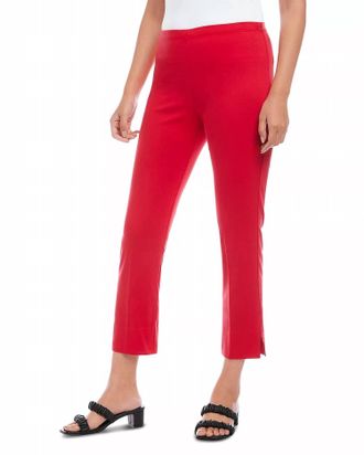 Karen Kane Rebecca Capri Pants In Red