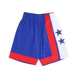 Mitchell & Ness Sportswear, male, Blue, Size: XL basketball shorts nba dark shorts hardwood classics nejnet