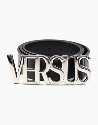 Versus Mens Versace Versus Logo Belt Black - Size: 110CM