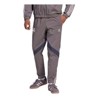 adidas Real Madrid Originals Track Pants Charcoal Grey JI9480