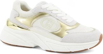 Liu Jo Lj 01 01 Sneaker - Dames - Sneakers - Beige - 39 EU - Leer - Schoenen