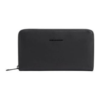 Piquadro Accessoires, Heren, Zwart, ONE Size, Polyester, Waterdichte Clutch met RFID-bescherming