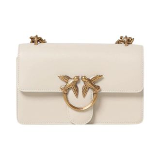 Pinko Shoulder Bags, female, White, ONE SIZE, Love Bag Mini Crossbody