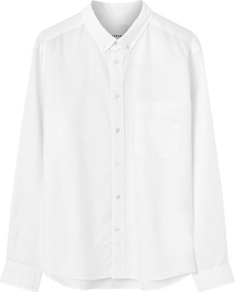Isabel Marant Jasolo Shirt - Heren - Casual Overhemden - Wit - XL - Katoen - Overhemden