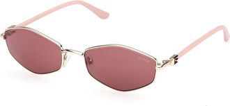 Guess GU00289 32S Womens Sunglasses Gold Size 56