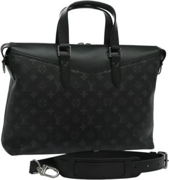 Louis Vuitton Pre-owned Canvas briefcases - Dames - Vintage Handtas - Zwart - ONE Size - Vintage