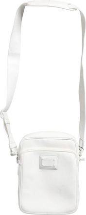 Dolce & Gabbana Schoudertas - Heren - Schoudertassen - Wit - ONE Size - Polyester - Tassen