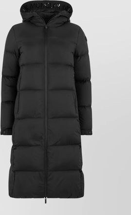 Moncler arredoun long hooded down jacket