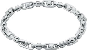 Michael Kors Accessoires, Dames, Grijs, ONE Size, Elegant Zilveren Premium Armband