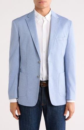 Lucky Brand Twill Knit Sport Coat in Blue at Nordstrom Rack, Size 44Short