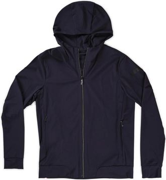 Roberto Ricci Design Blauw Zwart Surflex Hood Parka - Heren - Zomerjassen - Blauw - 2XL - Polyester - Jassen