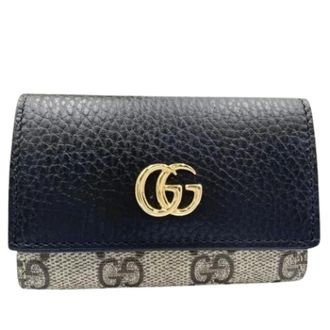 Gucci Pre-owned Wallets, unisex, Black, Size: ONE SIZE Pre-owned Keycase