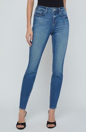 L'agence Marguerite High Waist Skinny Jeans in Paladino at Nordstrom Rack, Size 28
