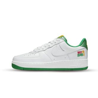 Nike Fitness, Heren, Wit, 37 1/2 EU, Leer, Air Force 1 Low Retro QS West Indies
