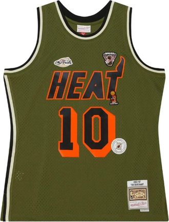 Mitchell & Ness x NBA Miami Heat Canotta Tim Hardaway 1996-97 Swingman - Verde