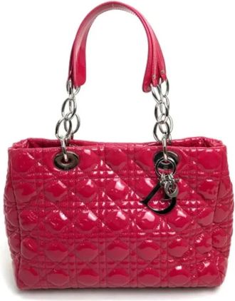 Dior Pre-owned Leather dior-bags - Dames - Vintage Handtas - Roze - ONE Size - Leer - Vintage