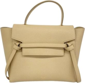 Celine Pre-owned Handbags, female, Beige, Size: ONE SIZE Pre-owned Vintage Handbag