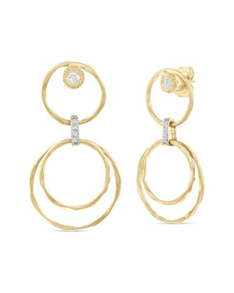 I.Reiss Company 14K 0.23 Ct. Tw. Diamond Circle Earrings