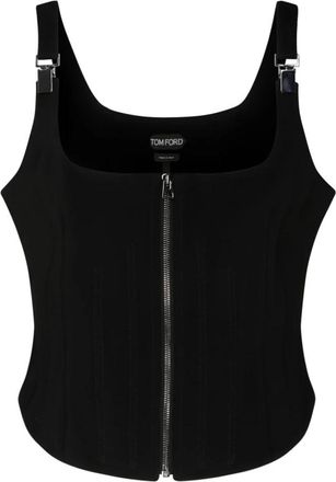 Tom Ford Mujer, Camisetas, Negro, Talla: S