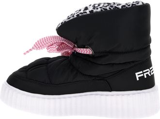 Freddy Puff Boot monocolore interno fantasia e imbottitura in pile