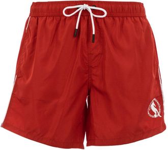 Dirk Bikkembergs Mens Men Shorts Pupino Red - Size X-Large