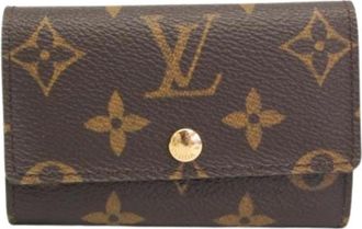 Louis Vuitton Pre-owned Key Holder 6 - unisex - Vintage Accessoires - Bruin - ONE Size - Vintage
