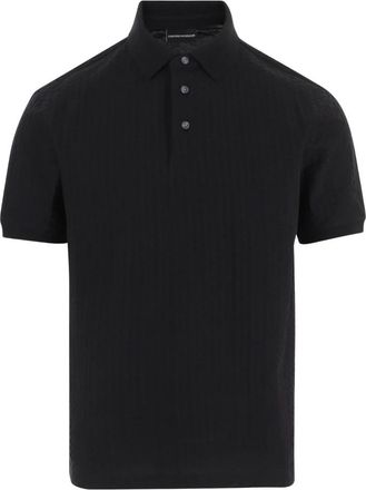 Emporio Armani Polo Shirt van Katoen - Heren - Polos - Zwart - 2XL - Katoen - Tops