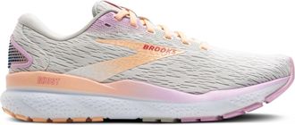 Brooks Womens Brooks Ghost 16 120407-1B-186 Sneakers White Gray Orchid Running Shoes