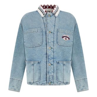 Diesel Giacca in denim con dettagli distintivi - - Jackets - Uomo - Blu - M