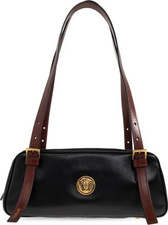 Versace Small Medusa Head Schoudertas - Dames - Schoudertassen - Zwart - ONE Size - Leer - Tassen