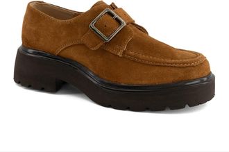 Andrea Womens Leather Loafers