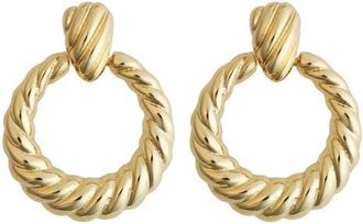 Panacea Twist Door Knocker Earrings in Gold at Nordstrom