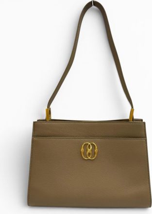 Bally Leather Handbag Shoulder Bag (Pre-Owned)