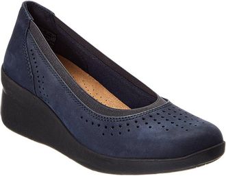 Clarks Suttyn Kaylie Leather Wedge