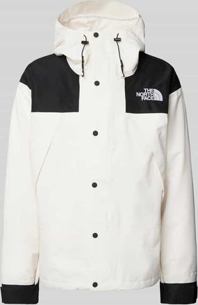 The North Face Windbreaker mit Label-Stitching in Weiss, Gr&ouml;&szlig;e XXL
