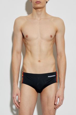 Dsquared2 Swimming Briefs, Mens, Black
