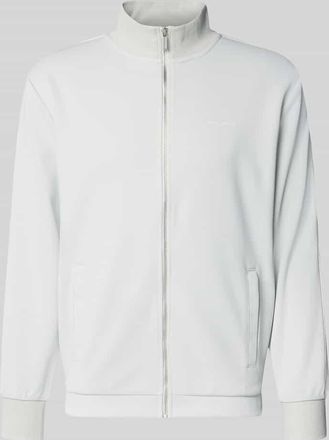 Pegador Jacke mit Stehkragen und Eingrifftaschen Modell Viro in Hellgrau, Gr&ouml;&szlig;e XXL