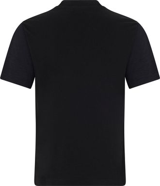 Gucci Mens T-Shirt Mixed Cotton Black T-Shirts And Polos