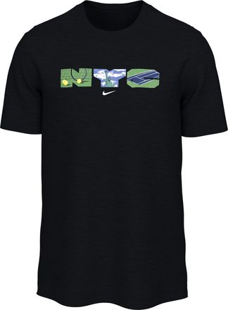 Nike Mens Court Tennis T-Shirt in Black | JU1474-010