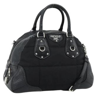 Prada Pre-owned Vintage Handbag - Dames - Vintage Handtas - Zwart - ONE Size - Leer - Vintage