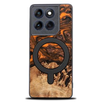 OEM Funda Bewood Unique Para Motorola Edge 60 / 60 Fusion 5g - Naranja Con Magsafe