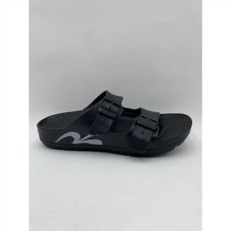 Gravity Defyer Mens Therapeutic Sandals In Black