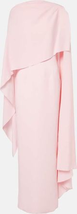 Roksanda Ilincic Abito lungo Demetria in crêpe