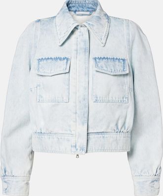 Dries Van Noten Giacca di jeans cropped