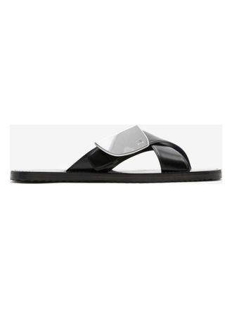 サンダル BURBERRY Men Sandals 8102419165001 B9629 black Burberry Check Pavilion Sandals | Saks Fifth Avenue