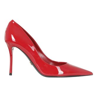 Dolce & Gabbana Zapatos de Sal&oacute;n de Charol con Punta Fina - Shoes - Mujer - Rojo - 36 1/2 EU