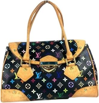 Louis Vuitton Pre-owned Monogram Multicolore Canvas Tote - Dames - Vintage Handtas - Veelkleurig - ONE Size - Leer - Vintage